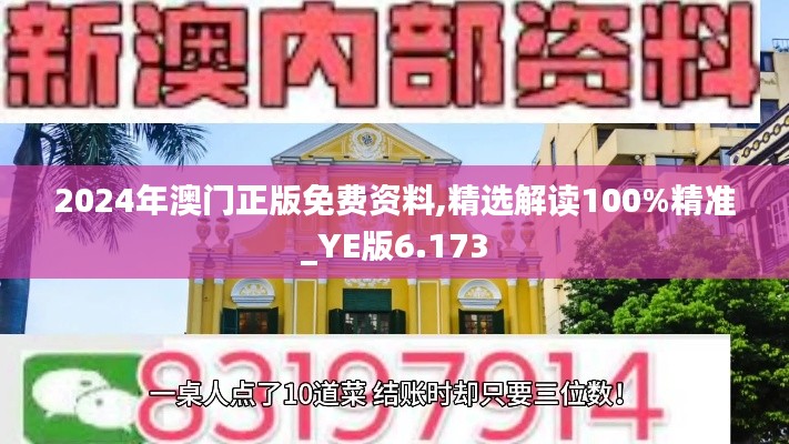 2024年澳门正版免费资料,精选解读100%精准_YE版6.173