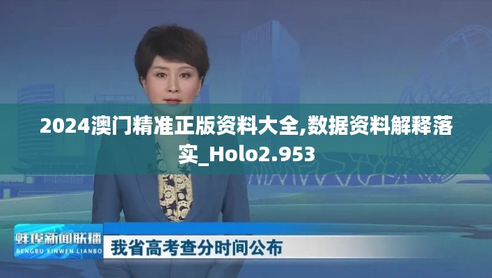 2024澳门精准正版资料大全,数据资料解释落实_Holo2.953